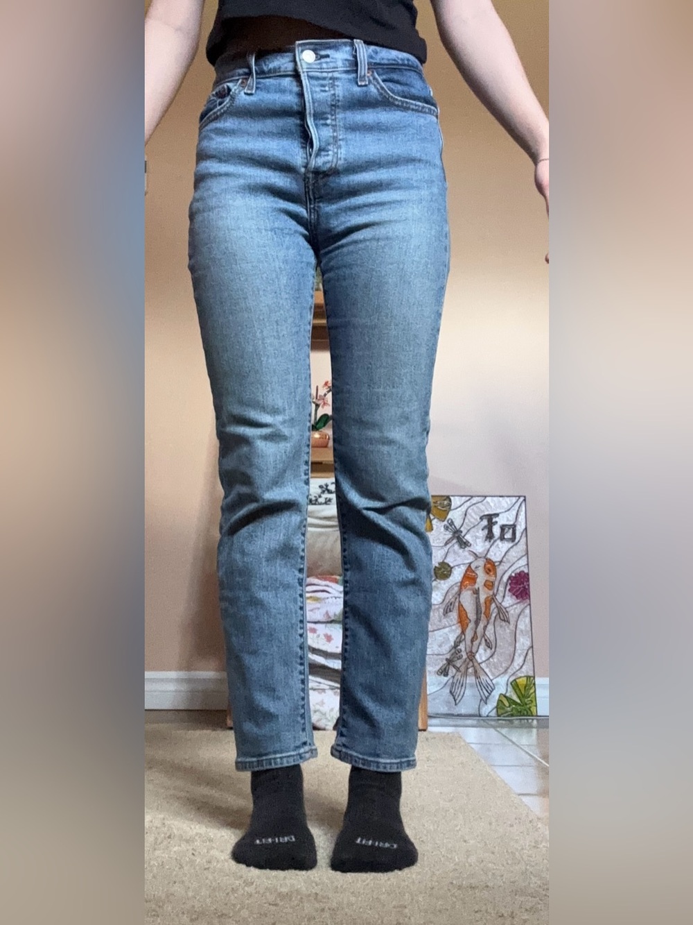 Levi’s Women's Light Blue Straight-Leg Jeans